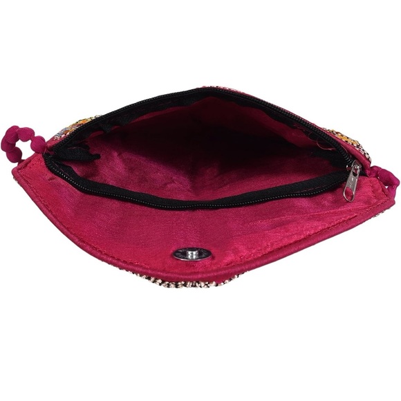 2 for $15 Must bundle/ 
Hand embroidered Mirrored clutch bags for women - Picture 8 of 10